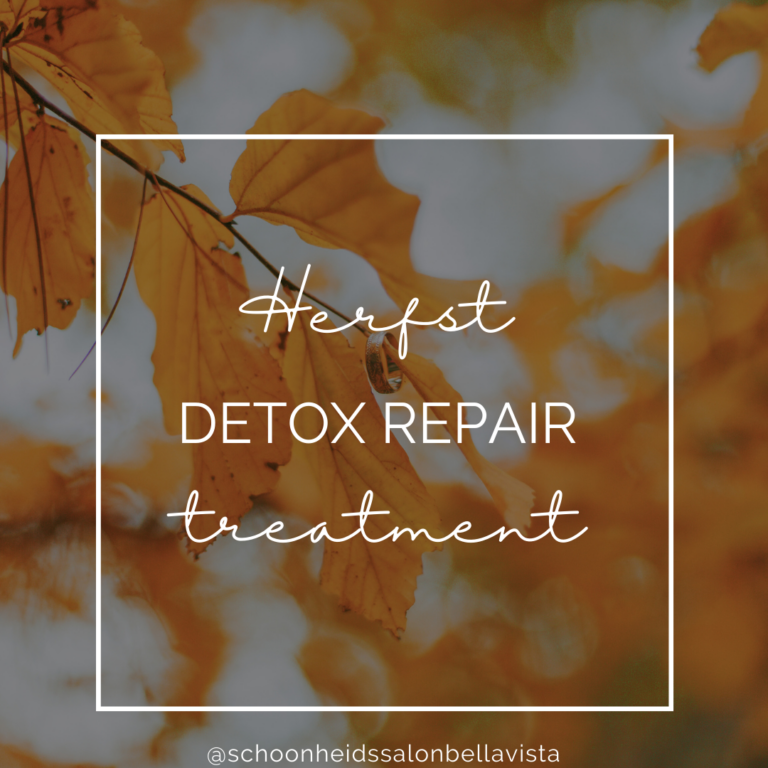 Actie herfst detox repair treatment
