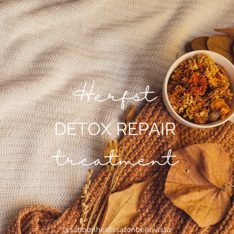 herfst detox repair treatment- schoonheidssalon bella vista- utrecht